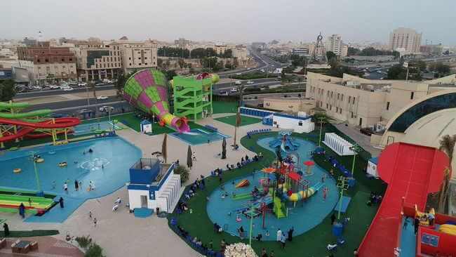 النشاطات الترفيهية في حديقة الأمير ماجد 